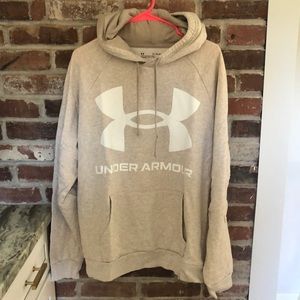Oatmeal under armour hoodie